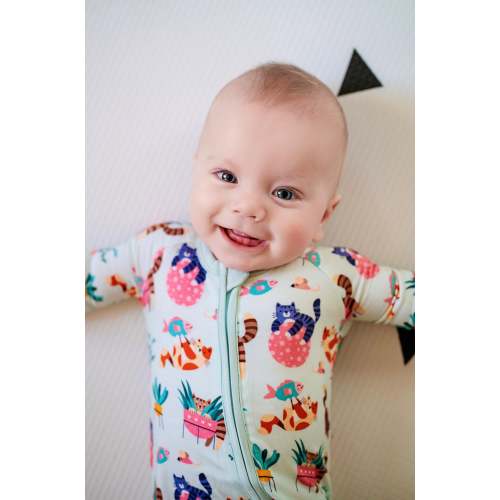 Felines & Ferns Romper – Jammie Session