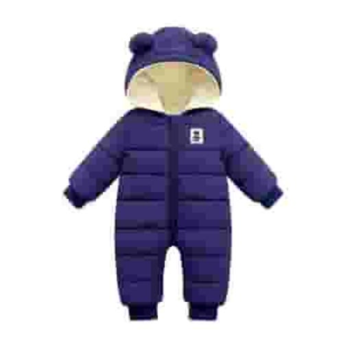 TAIAOJING Baby Girl Boy Snowsuit Padded Jacket Girls Down Outwear Boys Coat Warm Snowsuit Hooded Jumpsuit Romper Baby Boys Coat&jacket 3-6 Months