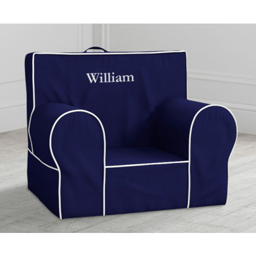 Anywhere Chair®, Navy with White Piping