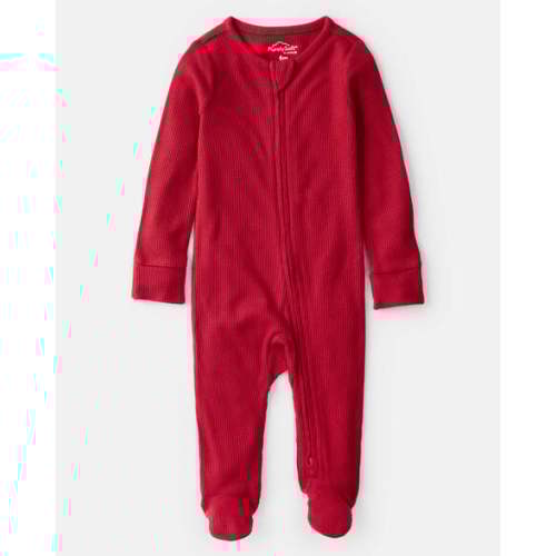 Baby Holiday Red PurelySoft Long-Sleeve Sleep & Play Pajamas - Red - Carter's | Carter's