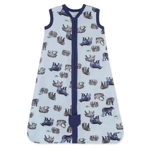 Burt's Bees Baby Beekeeper Infant Wearable Blanket, 100% Organic Cotton Unisex, Girl, Boy Swaddle Transition Sack - Light Weight 0.5 TOG or Medium Weight 1.5 TOG - Newborn Essentials Sleep Clothes