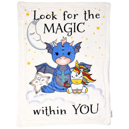 Look for the Magic Plush Baby Blanket | Lil Be