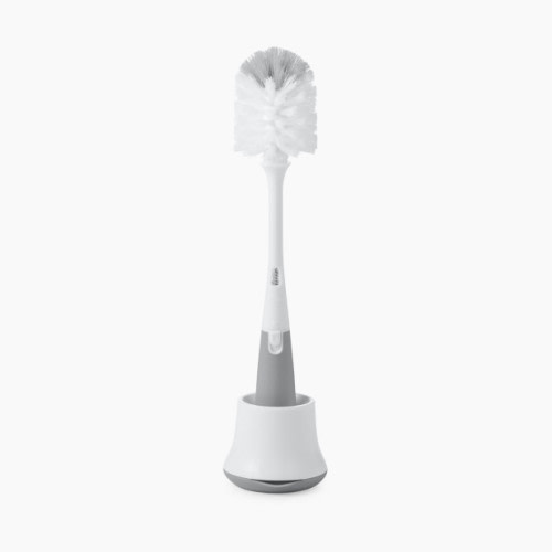 Bottle Brush with Stand - Grey
