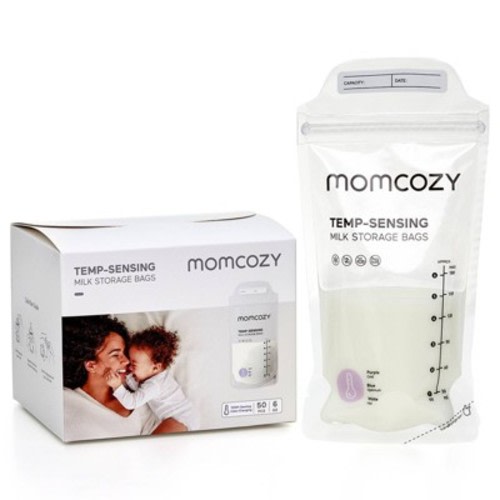 Momcozy Milk Storage Kit - Clear - 50pk
