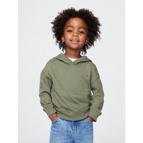 Baby & Toddler Organic Cotton Hooded T-Shirt