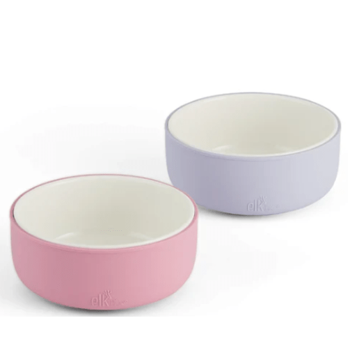 Elk & Friends Porcelain Bowl with Silicone Sleeves