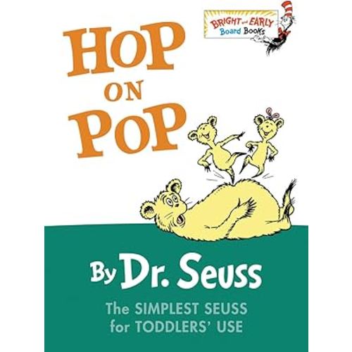 Hop on Pop: The Simplest Seuss for Youngest Use (Bright & Early Board Books)