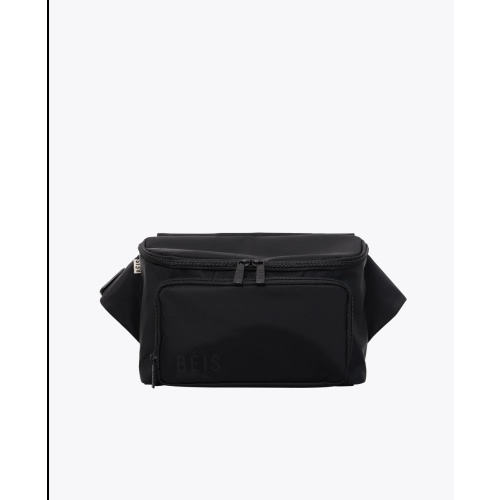 BÉIS 'The Diaper Pack' in Black - Diaper Fanny Pack & Crossbody Diaper Bag