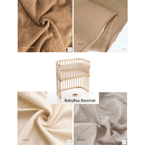 Baby Bay Bassinet Cradle Custom Made Fitted Sheet - Organic Cotton Gau – Wendy Anne