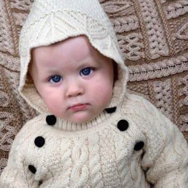 BABY HOODED SWEATER HD4558