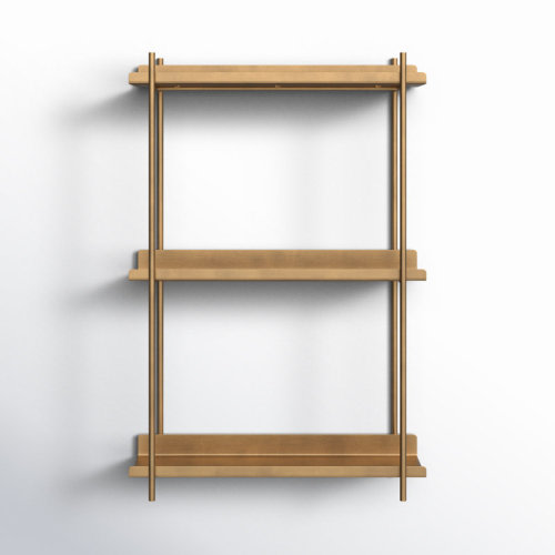 AllModern Bellamy 3 Piece Metal Tiered Shelf & Reviews | Wayfair