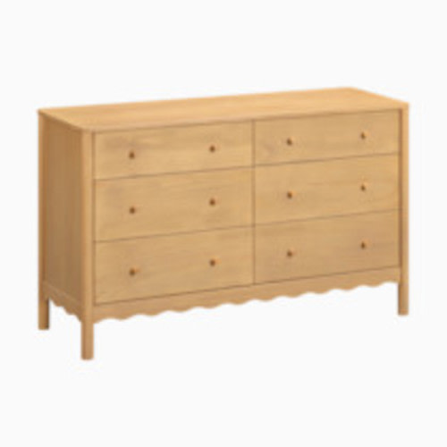 babyletto Swell 6-Drawer Assembled Dresser - Honey