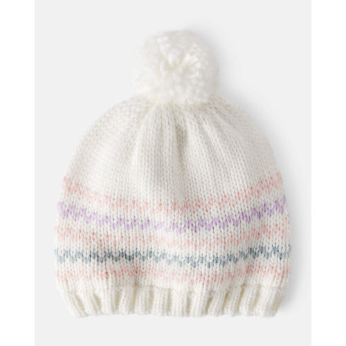 Baby Girl Winter Hat - White - Carter's | Carter's