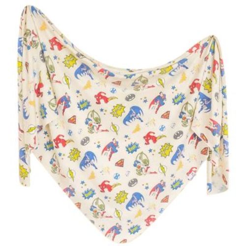 Copper Pearl Knit Swaddle Blanket - Super Heroes DC Comics