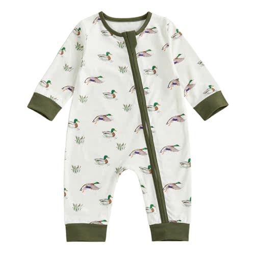 Seyurigaoka Baby Boy Newborn Clothes Western 0 3 6 12 18 Months Cowboy Zipped Rodeo Romper Jumpsuit Going Home Outfit