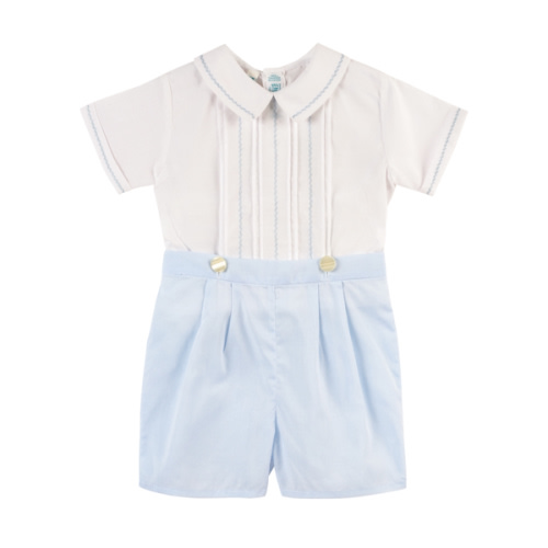 Newborn and Baby Boy Outfit | Navy and Blue Baby Boy Outfit | Toddler Outfit |Feltman Brothers