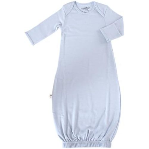 Woolino Infant Nightgown - 100% Superfine Merino Wool Baby Gowns - Newborn Sleeper Gown for Boy & Girl - 0-6 Months