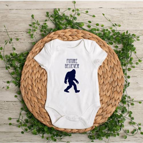 Future Believer Bigfoot - Baby Bodysuit - Toddler Shirt - Kids T-Shirt - Infant Bodysuit - Sasquatch