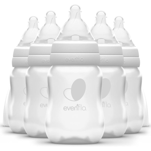 Evenflo Feeding Premium Proflo Venting Balance Plus Standard Neck Baby, Newborn and Infant Bottles - Developed by Pediatric Feeding Specialists - 4 Ounce (Pack of 6)