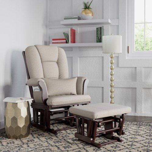 Tuscany Rocking Chair Glider with Ottoman