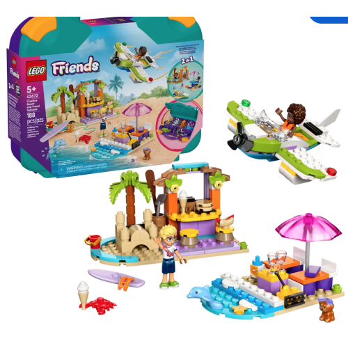 Creative Beach and Travel Suitcase 42672 | Friends | Buy online at the Official LEGO® Shop US