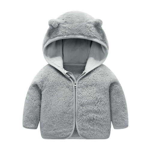 TAIAOJING Kids Toddler Jacket Baby Boys Girls Winter Windproof Hooded Coat Warm Fall Outfits 6-12 Months