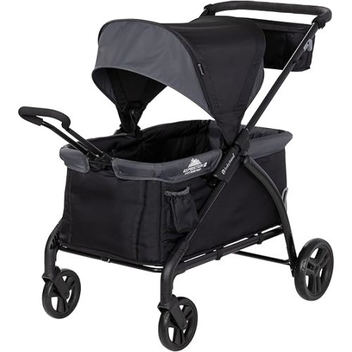 Baby Trend Expedition® LTE 2-in-1 Stroller Wagon, Madrid Black
