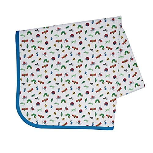 BapronBaby Eric Carle Bug World Splash Mat - Waterproof Catch-All for Under High Chairs, Floors, Tables, Playtime or Arts & Crafts - Machine Washable - 45" x 45”