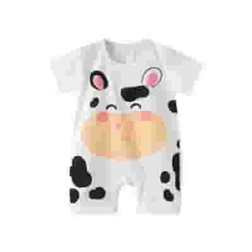 Pejock Fashion Savings Deals! Summer savings Clearance! Newborn Baby Girls' Boys' Clothes Unisex Romper Summer Outfits Infant Short Sleeve One Piece Jumpsuit Cute Printed 100% Organic Cotton Bodysuit