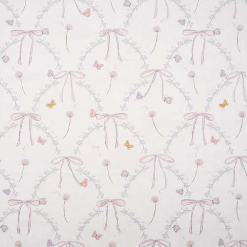 Bows & Butterfly Kisses Swaddle - Pink | Gooselings