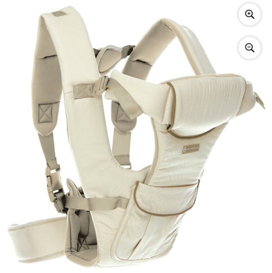 Monbebe 5-in-1 Baby Carrier, Natural, Infant, Unisex