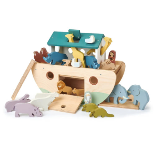 Wooden Noah’s Ark Play Set