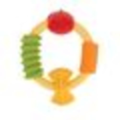 Nuby Pasta Silicone Teething Ring