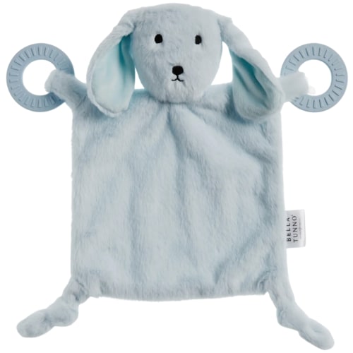 Bella Tunno Dog Lovey Teething Toy, Sky Blue