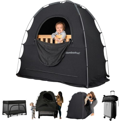 SlumberPod The Original Blackout Sleep Tent for Pack N Play & Mini Crib