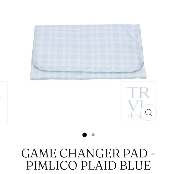 Game Changer Pad - Pimlico Plaid Blue