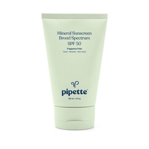 Pipette Mineral Broad Spectrum SPF 50 Sunscreen - 4 fl oz