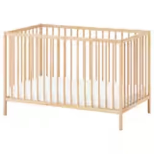 SNIGLAR Beech Crib