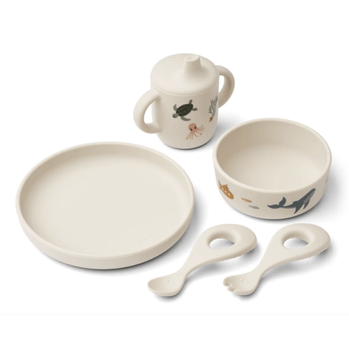 Ryle Tableware Set - Sea creature / Sandy