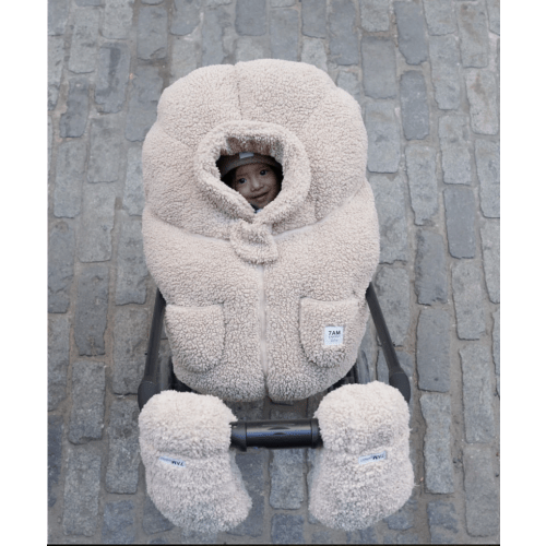 Car Seat Cocoon - Teddy