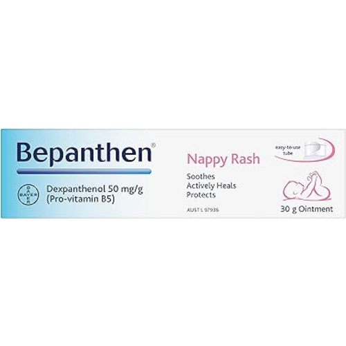 Bepanthen Nappy Rash Diaper Barrier Protection Ointment 30g