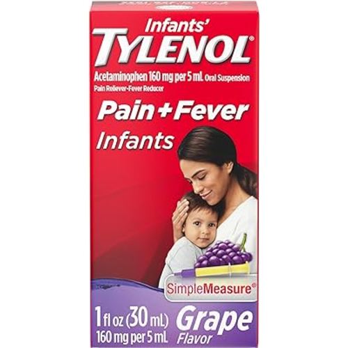 Tylenol Infants Oral Suspension, Grape, 1 Fl. Oz