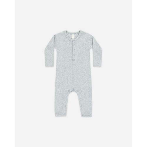 Ribbed Baby Jumpsuit Dusty Blue