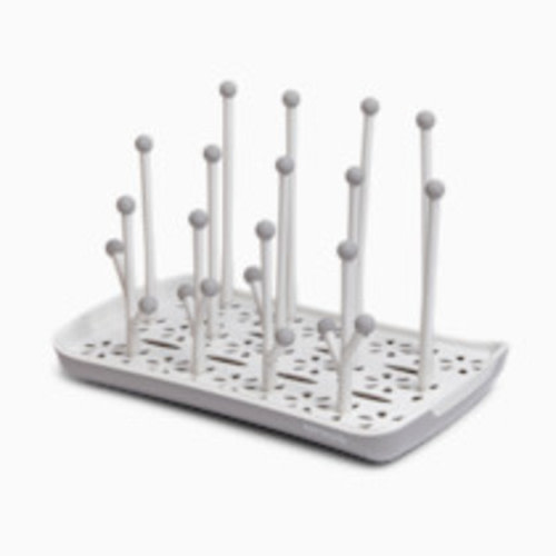 Sprucely Bottle Drying Rack - White/Grey