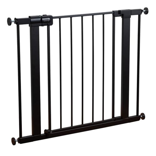 Safety 1st Easy Install 28" Walk Thru Gate, Fits Between 29" and 38" - 1-Pack - Original Size - Black