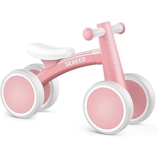 SEREED Baby Balance Bike for 1 Year Old Boy Girl, First Birthday Gift Toy