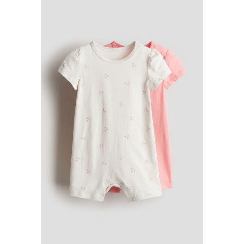 2-pack Cotton Jersey Jumpsuits