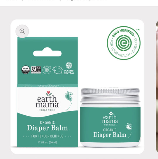 Organic Diaper Balm | Earth Mama