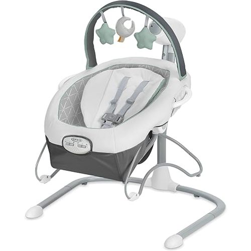 Graco Soothe 'n Sway LX Baby Swing with Portable Bouncer