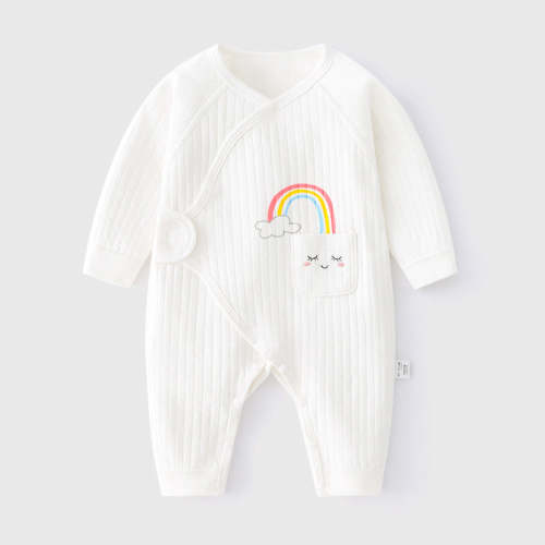 Organic Cotton and Bamboo Unisex Baby Romper | Organic Cotton Clubs